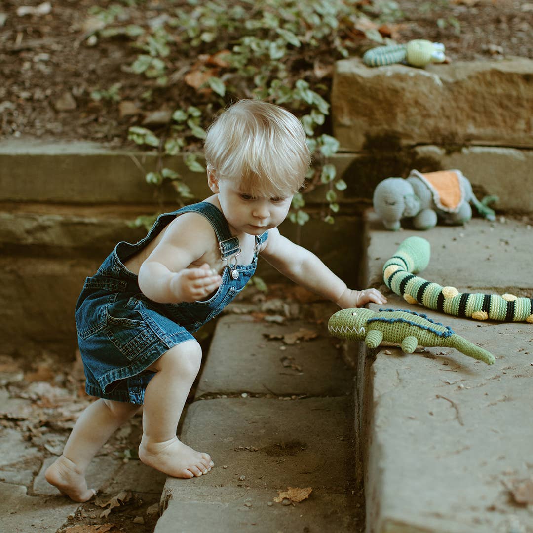 Plush Snake Rattle