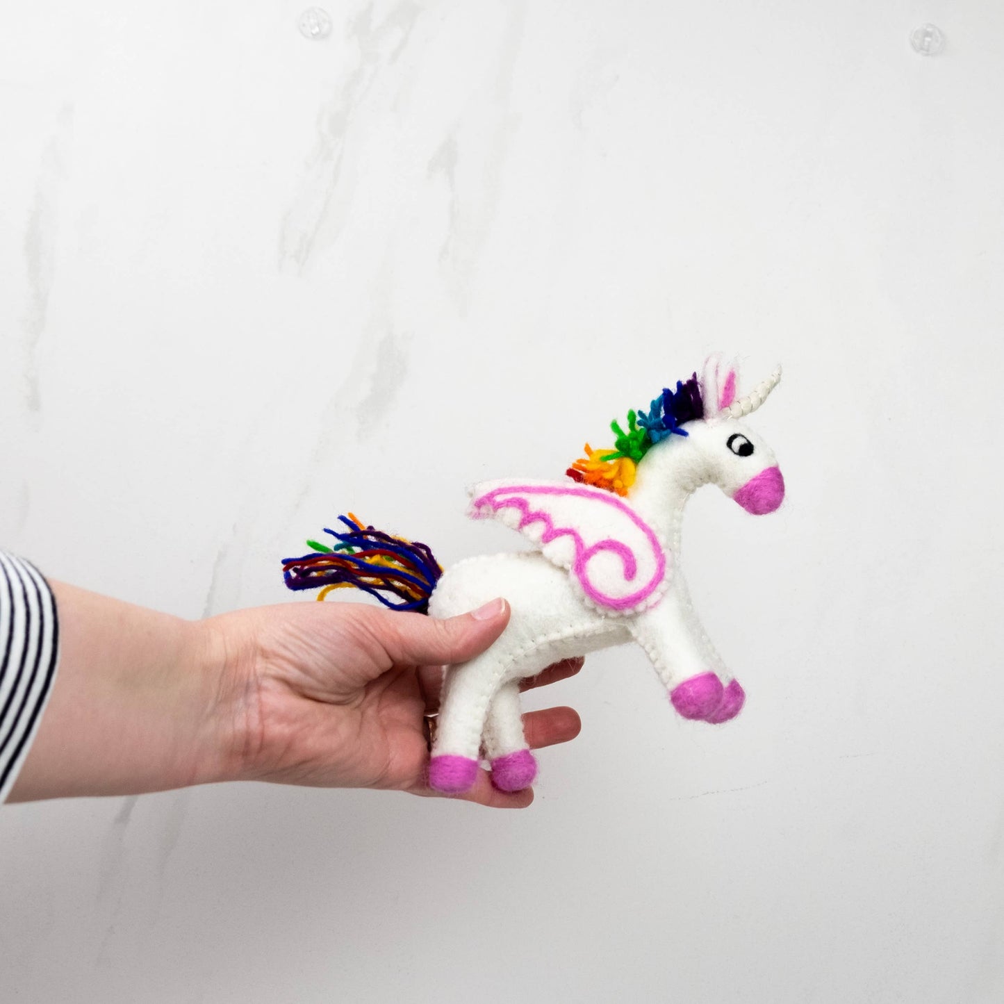 Small Felt Rainbow Unicorn