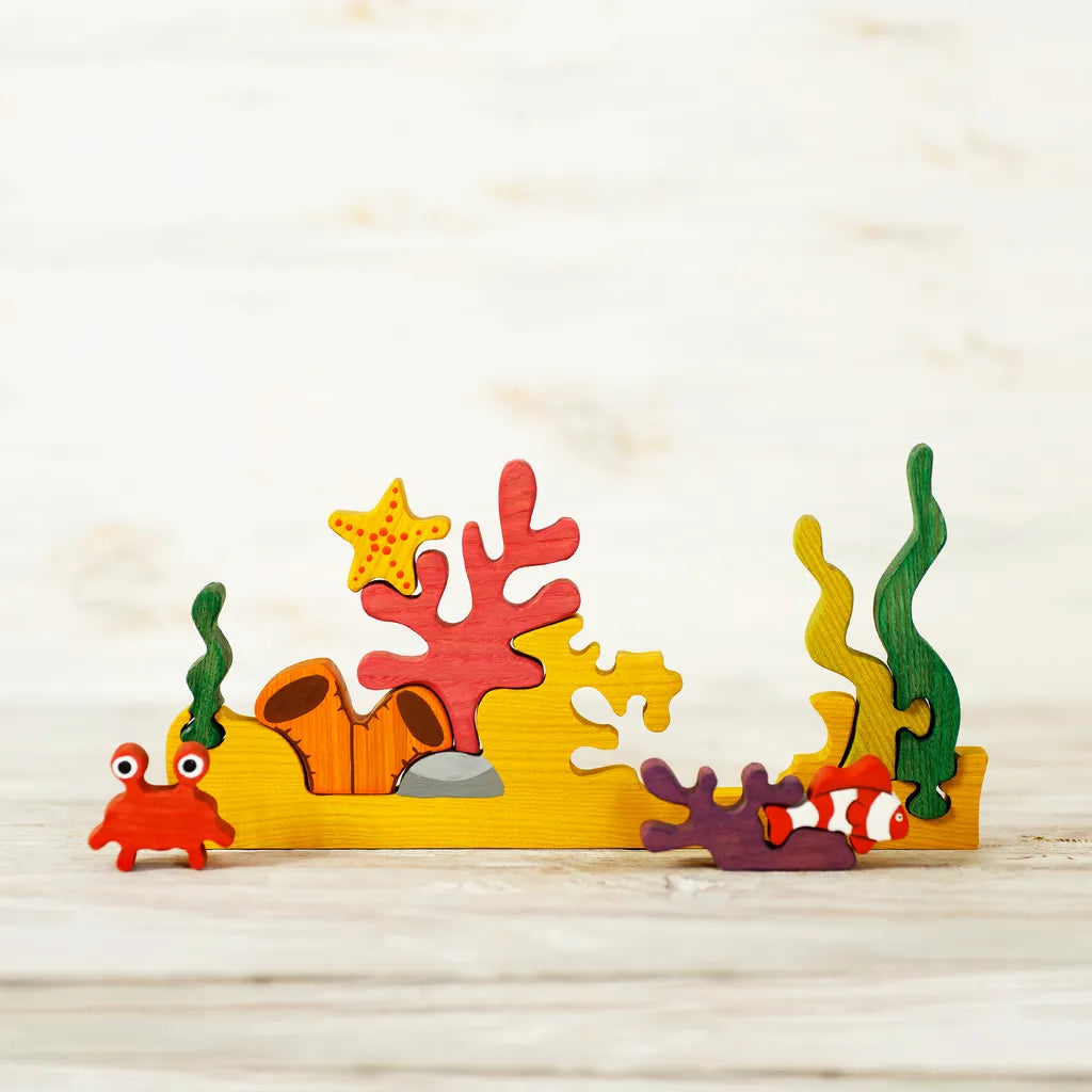 Wooden Coral Reef Puzzle