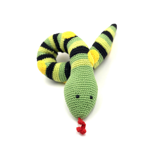 Plush Snake Rattle