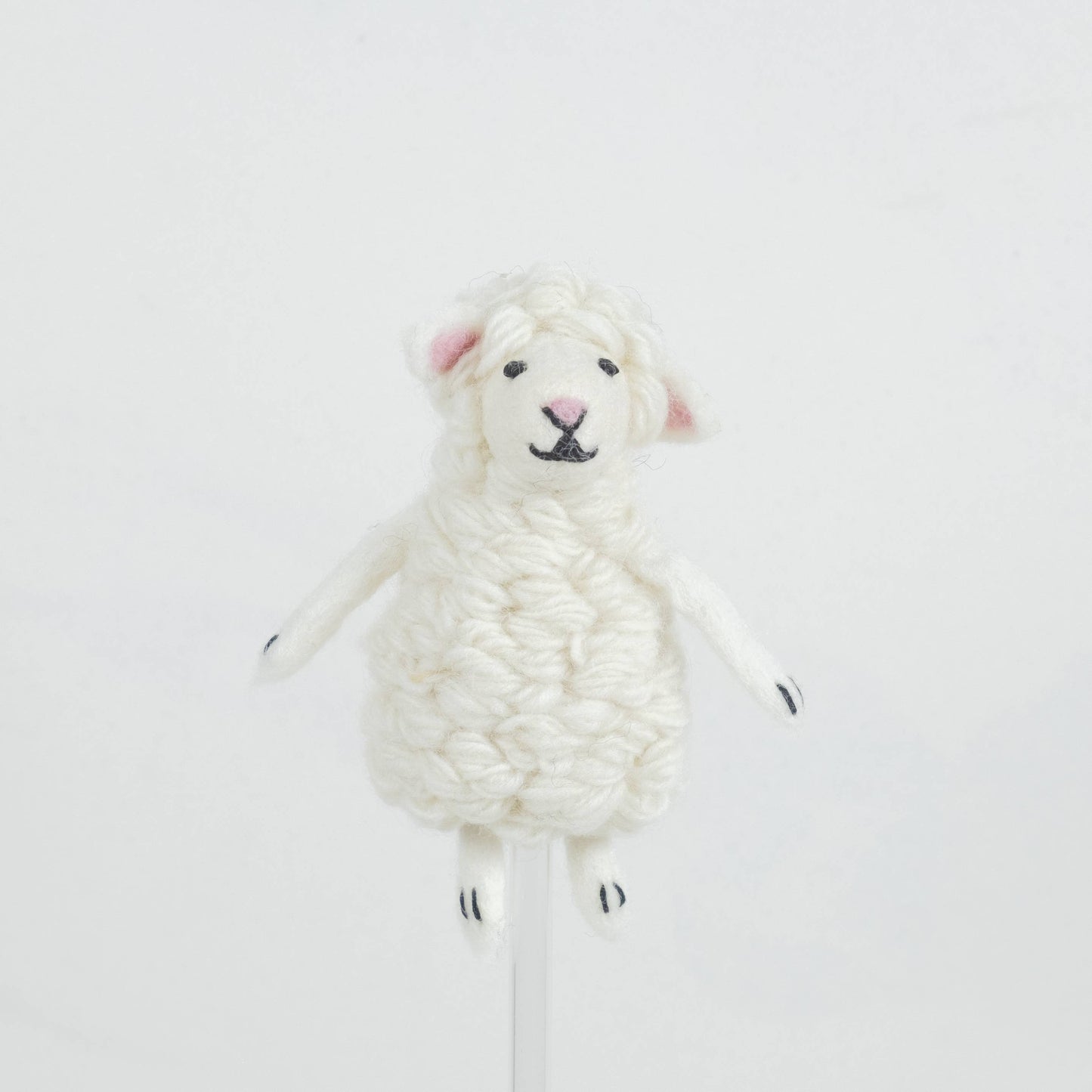 Felt Sheep Finger Puppets