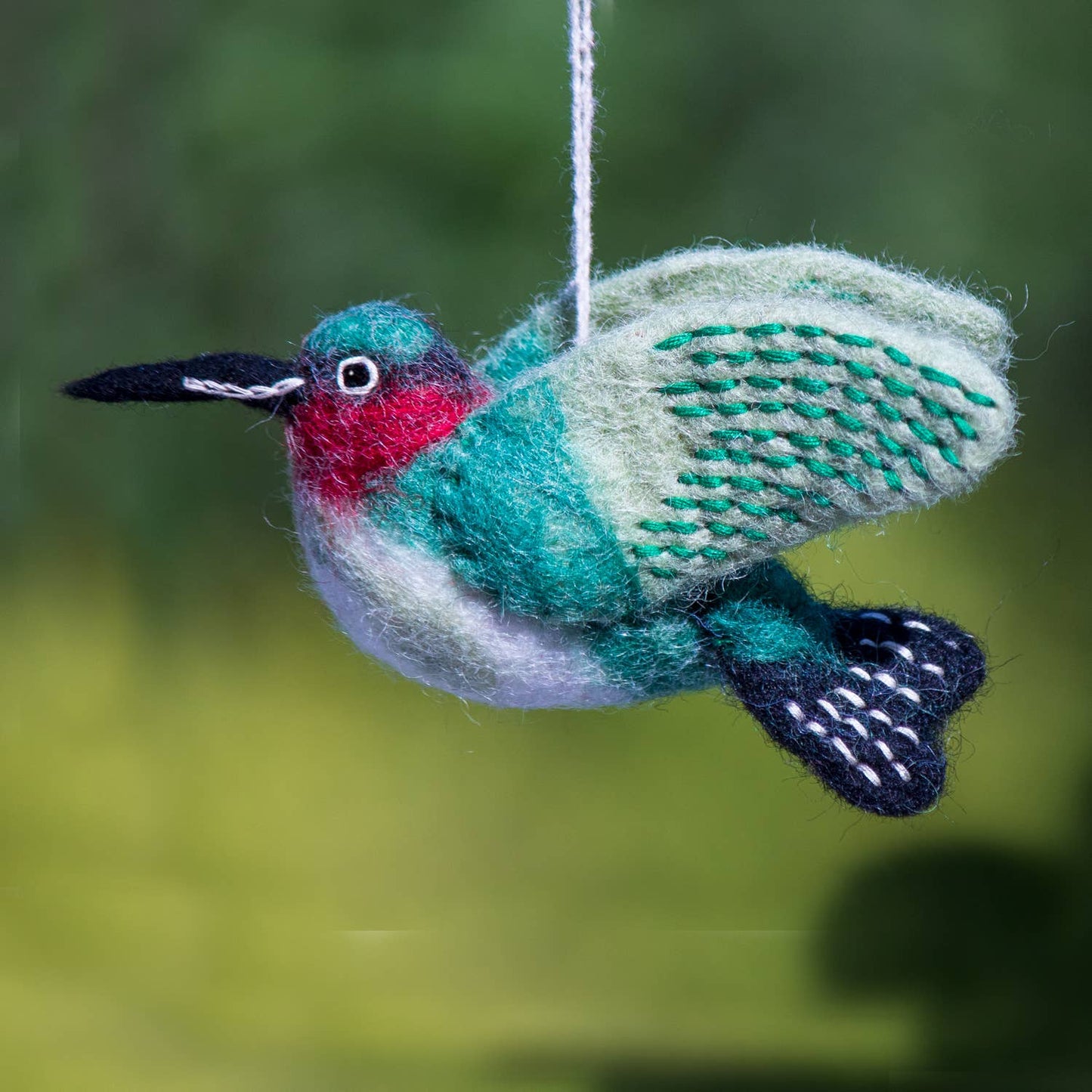 dZi Handmade - Hummingbird Woolie Bird