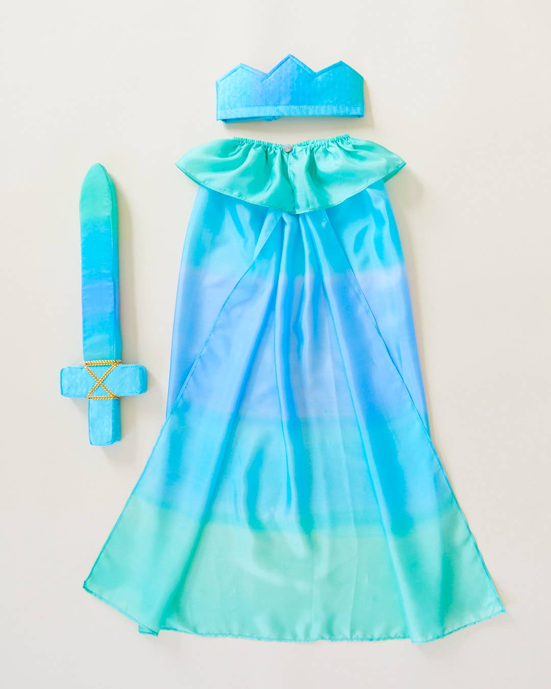 Mermaid Cape - 100% Silk Capes for Dress Up & Pretend Play