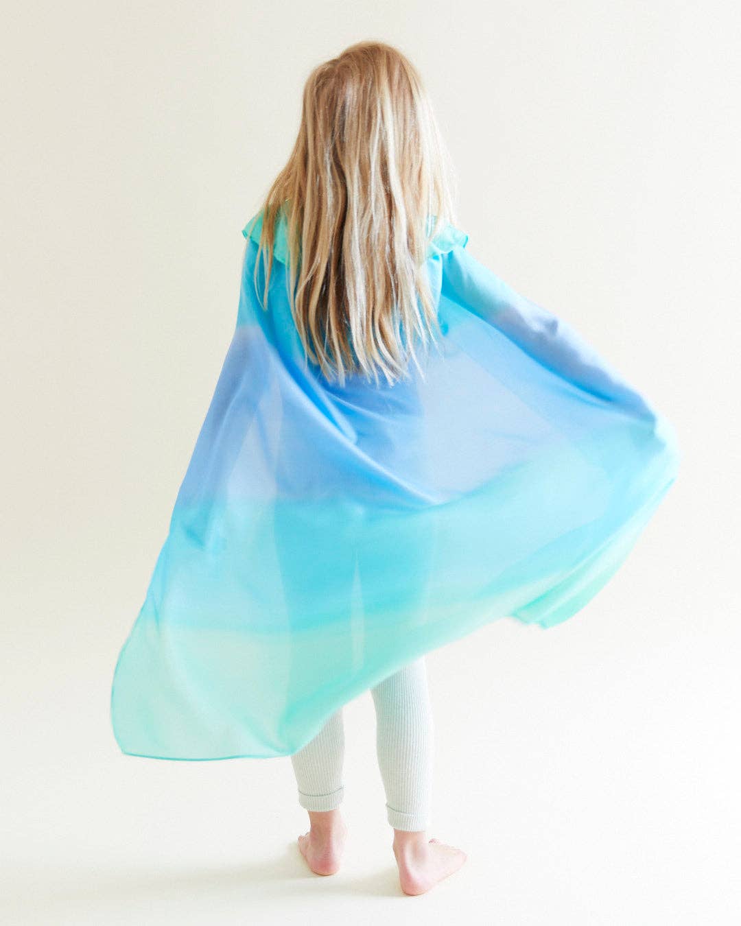 Mermaid Cape - 100% Silk Capes for Dress Up & Pretend Play