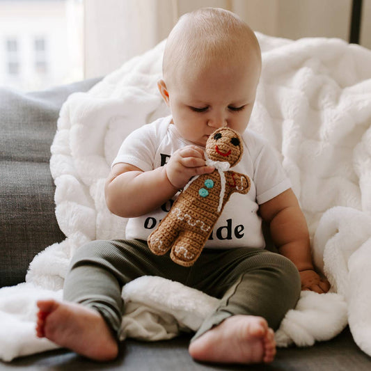 Pebble - Christmas Gingerbread Rattle