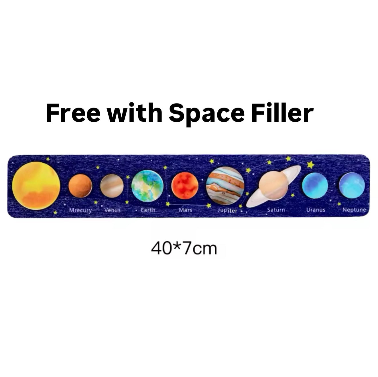 ‘Reach for the Stars’ Space Filler with FREE Solar Puzzle