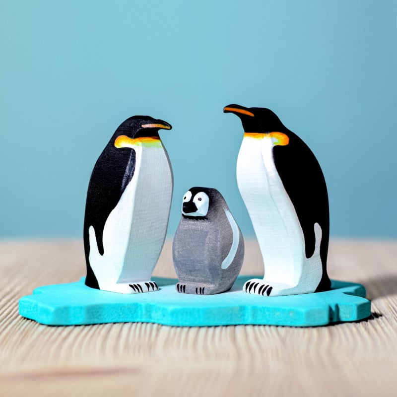 Bumbu Toy Wooden Penguin Chick