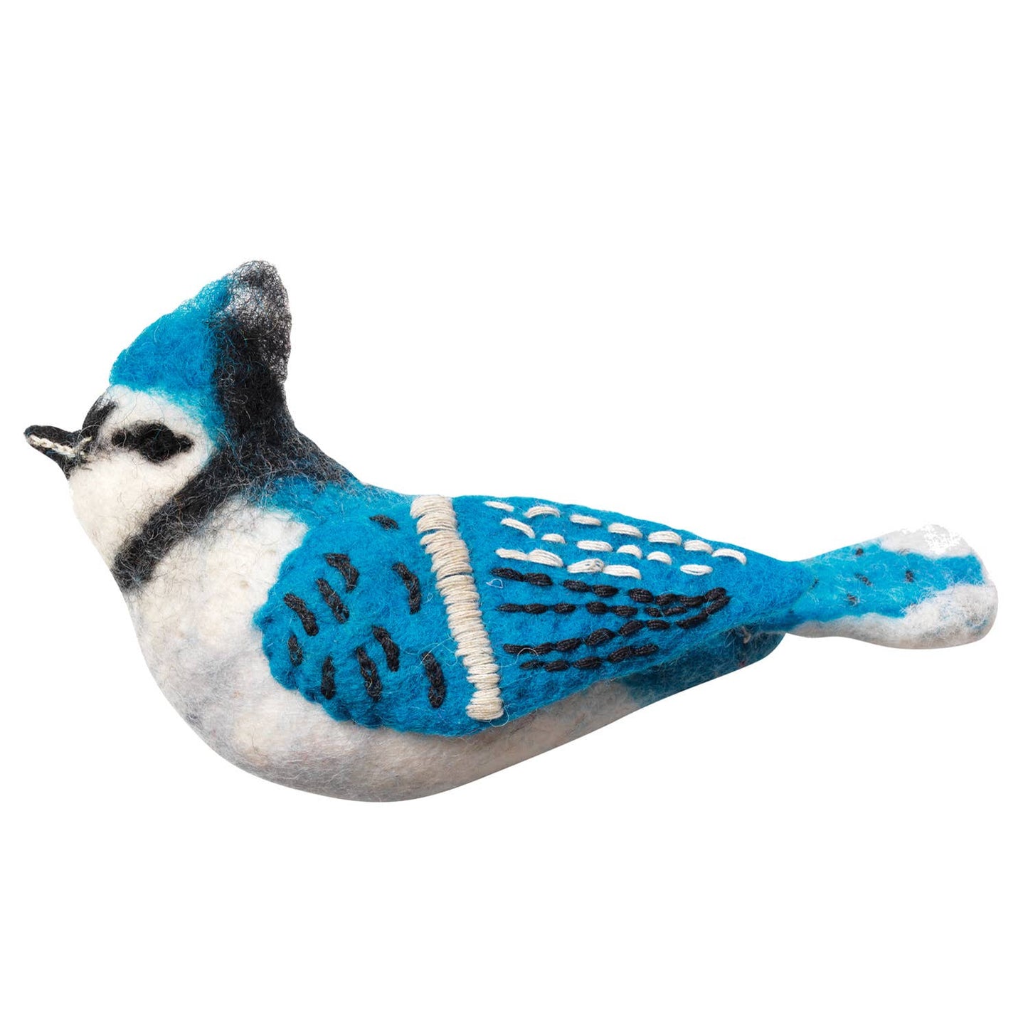 dZi Handmade - Blue Jay Woolie Bird