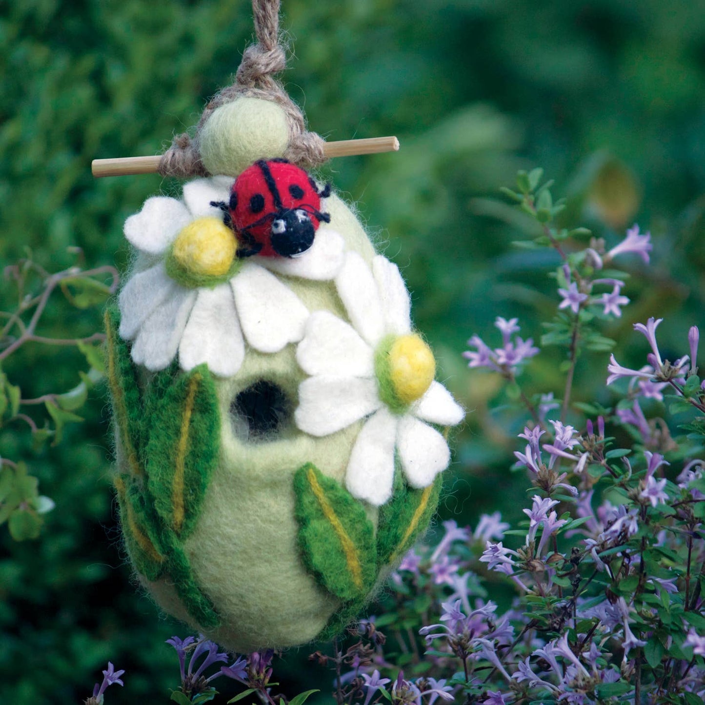 dZi Handmade - Ladybug Birdhouse