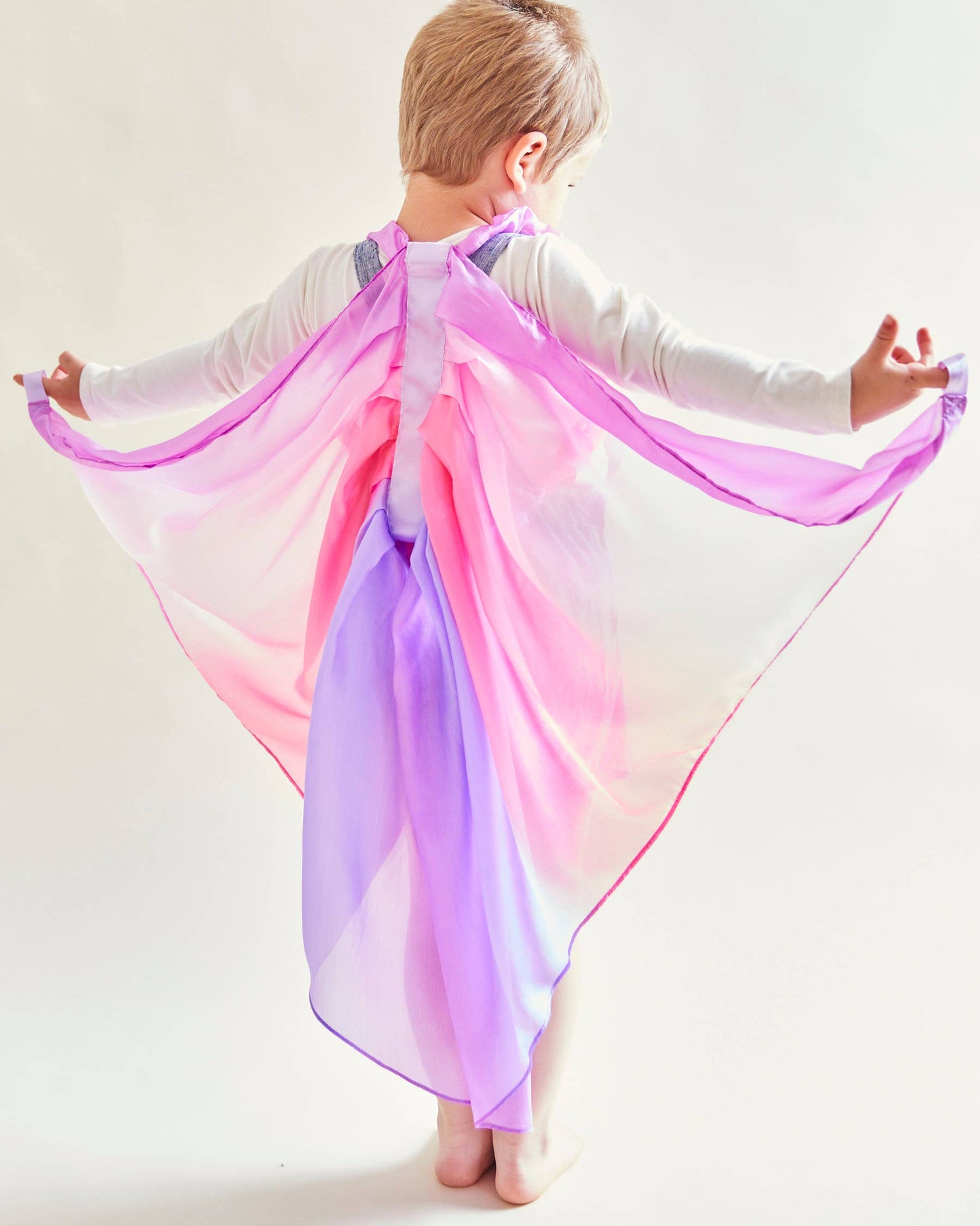 Silk Blossom Wings for Fairy Dress-Up Play