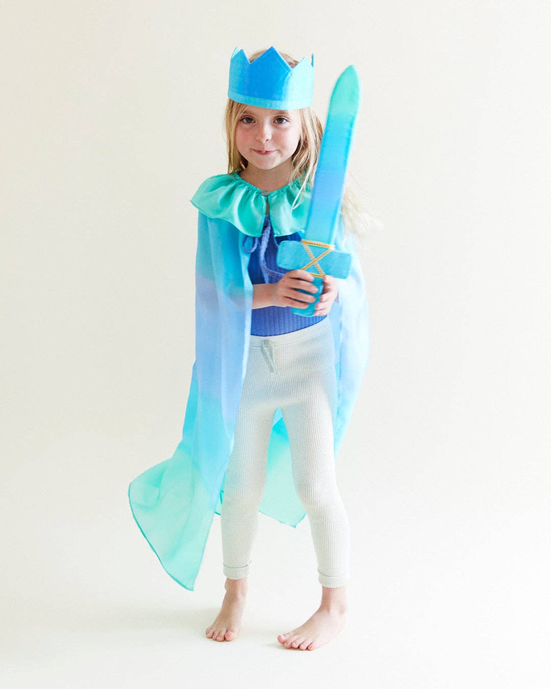 Mermaid Cape - 100% Silk Capes for Dress Up & Pretend Play