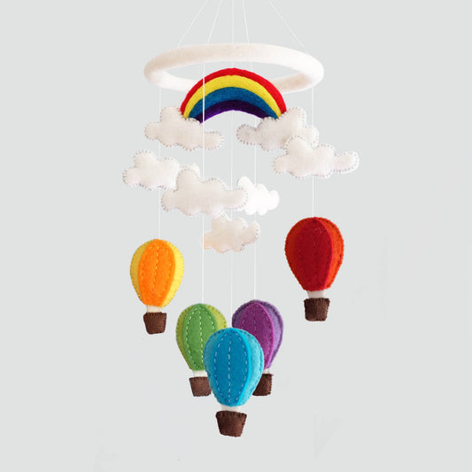 Nursery Cot Mobile - Hot Air Balloon