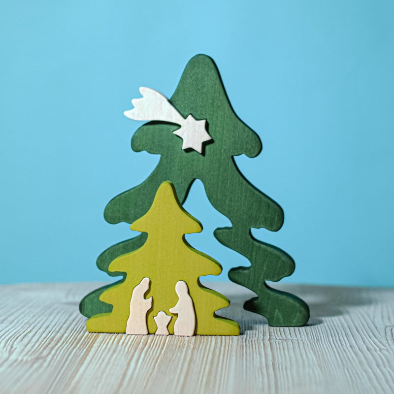 Christmas Tree Puzzle Natur