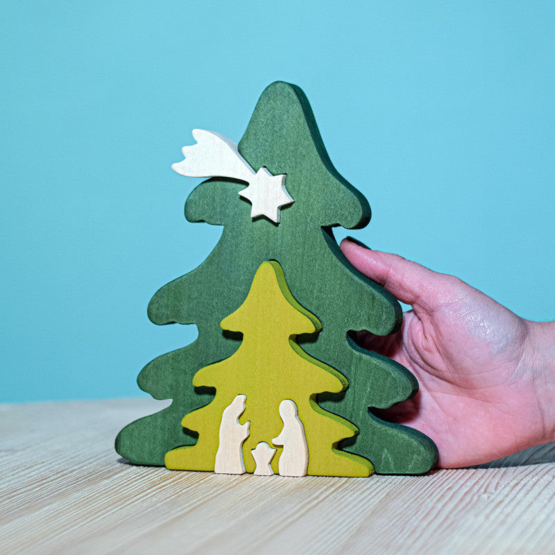 Christmas Tree Puzzle Natur