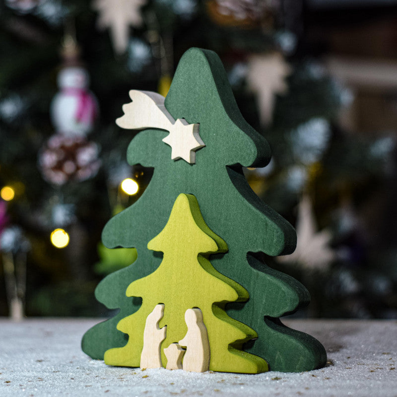 Christmas Tree Puzzle Natur