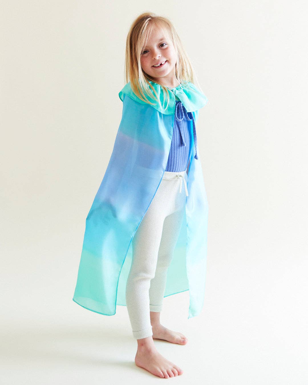 Mermaid Cape - 100% Silk Capes for Dress Up & Pretend Play