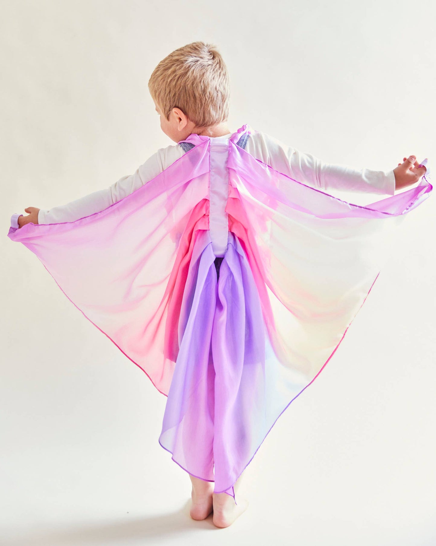 Silk Blossom Wings for Fairy Dress-Up Play