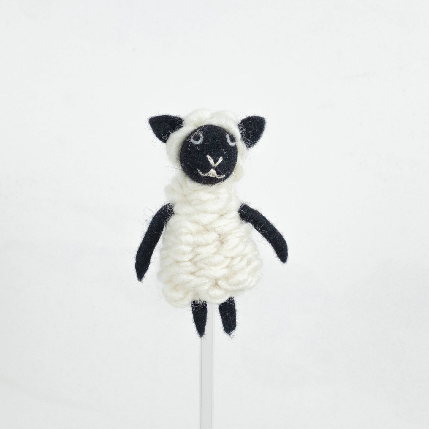 Felt Sheep Finger Puppets