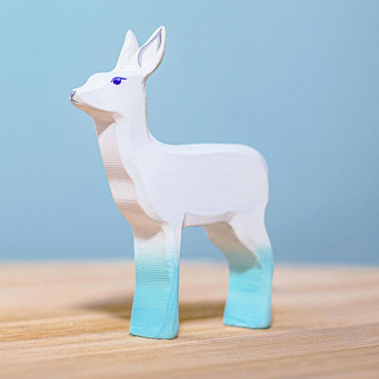 Bumbu Toy - Deer White-Blue