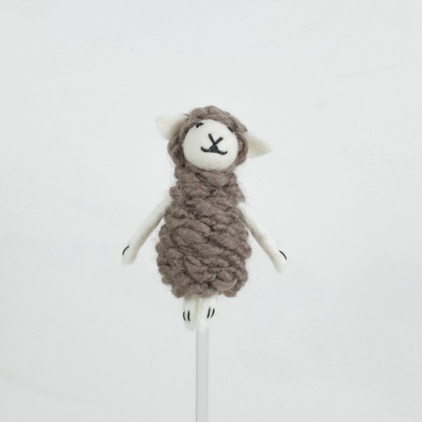 Felt Sheep Finger Puppets