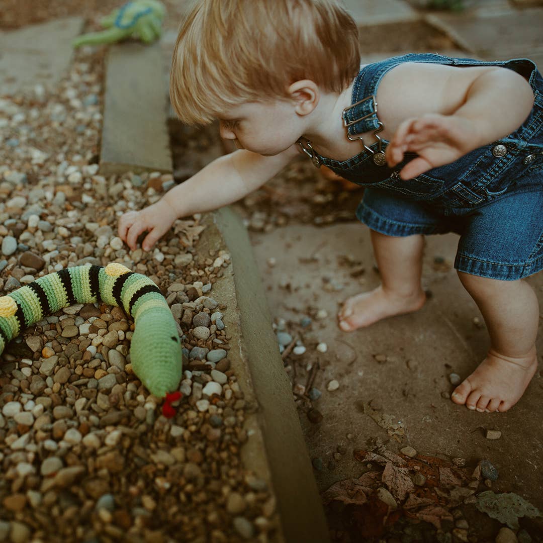 Plush Snake Rattle