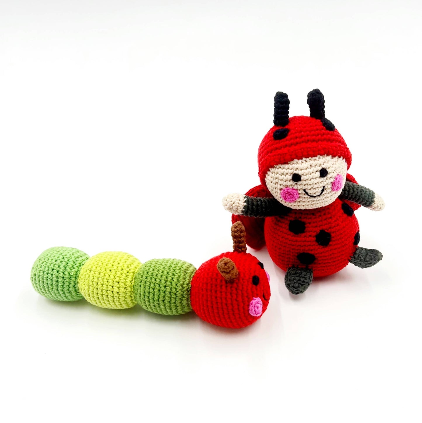 Garden Toy Bug - Lady Bird Rattle