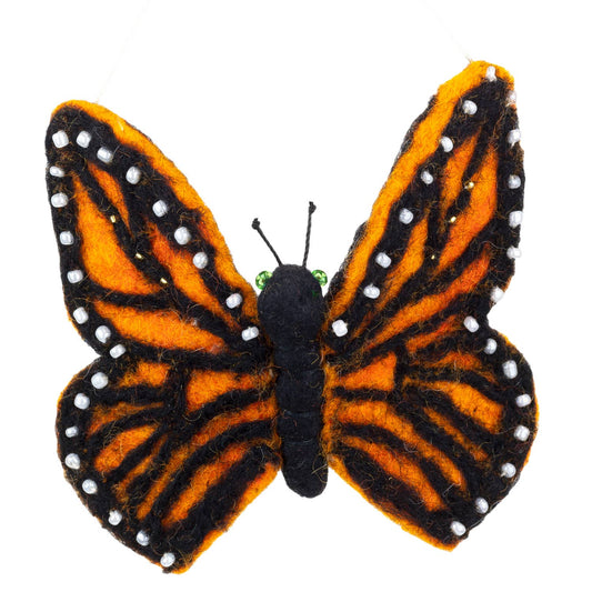 dZi Handmade - Monarch Butterfly Ornament